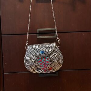 Ramla Silver Mosaic Western Bag NWOT